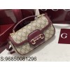 [JHL] 구찌 1955 GG로고 이음 핸드백 숄더백 815206 22.6*12.7*5.6cm 와인 Gucci