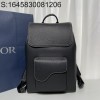 [JHL] 디올 레더 순색 백팩 41.5*28.5*15cm 블랙 Dior