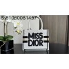 [JHL] 디올 MISS DIOR 북 토트백 26.6*21*14cm 화이트 Dior