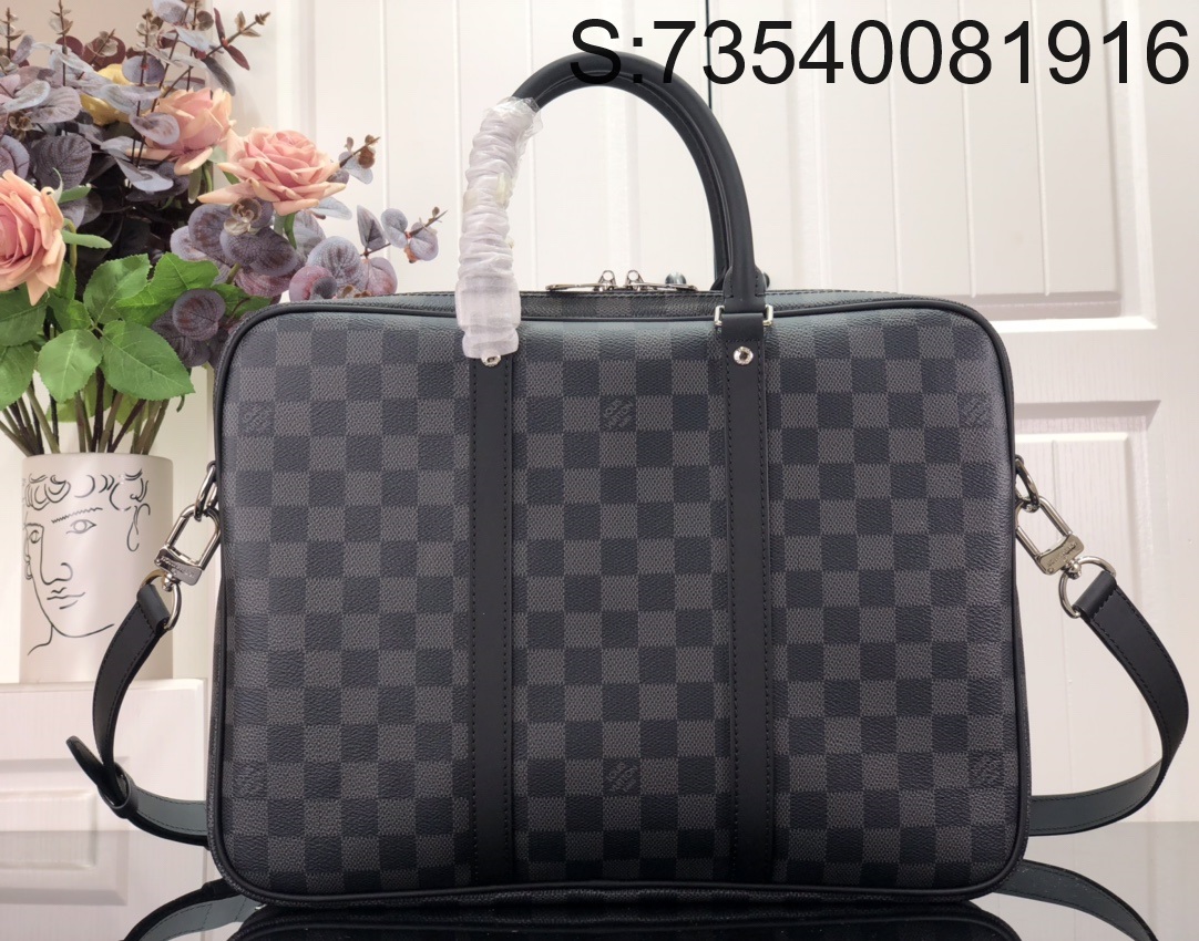 [88factory] 루이비통 포르테 다큐멘 보야주 N41466 36*7*27.5cm 블랙 LOUIS VUITTON