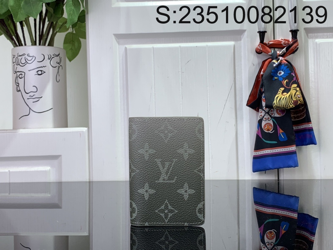 [88factory] 루이비통 포켓 오거나이저 카드지갑 M61696 M11548 1*8*11cm 암청색 LOUIS VUITTON