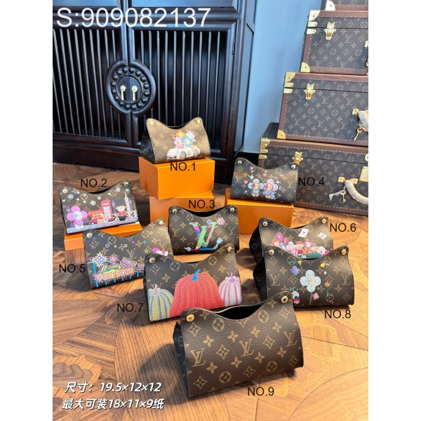 AGG 루이비통 모노그램 휴지케이스 19.5*12*12cm 9종 LOUIS VUITTON