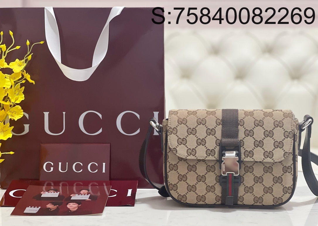 [JHL] 구찌 모노그램 코팅캔버스 숄더백 802100 20*14*6.5cm Gucci