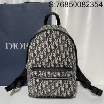 [JHL] 디올 오블리크 라이더 백팩 블루 26*37*15cm Dior