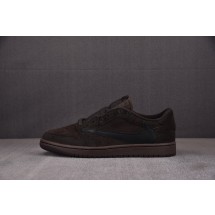 [DG]나이키 에어 조던  레트로 로우 Air Jordan 1 Retro Low OG SP Travis Scott 벨벳 브라운 DM7866-202