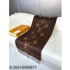 AGG 루이비통 모노그램 캐시미어 양면 스카프 190*45cm 초콜릿 LOUIS VUITTON