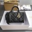 [JHL] 디올 북 토트백 까나쥬 블랙 미니 21.5*13*7.5cm Dior