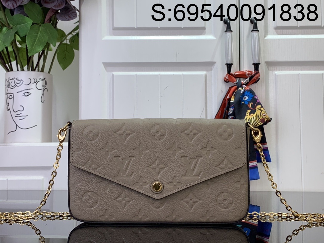 [88factory] 루이비통 포쉐트 모노그램 체인 숄더백 M68697 21*12*3cm 갈색 LOUIS VUITTON