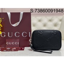 [JHL] 구찌 점보 GG 파우치 802148 24*15.5*5cm 블랙 Gucci