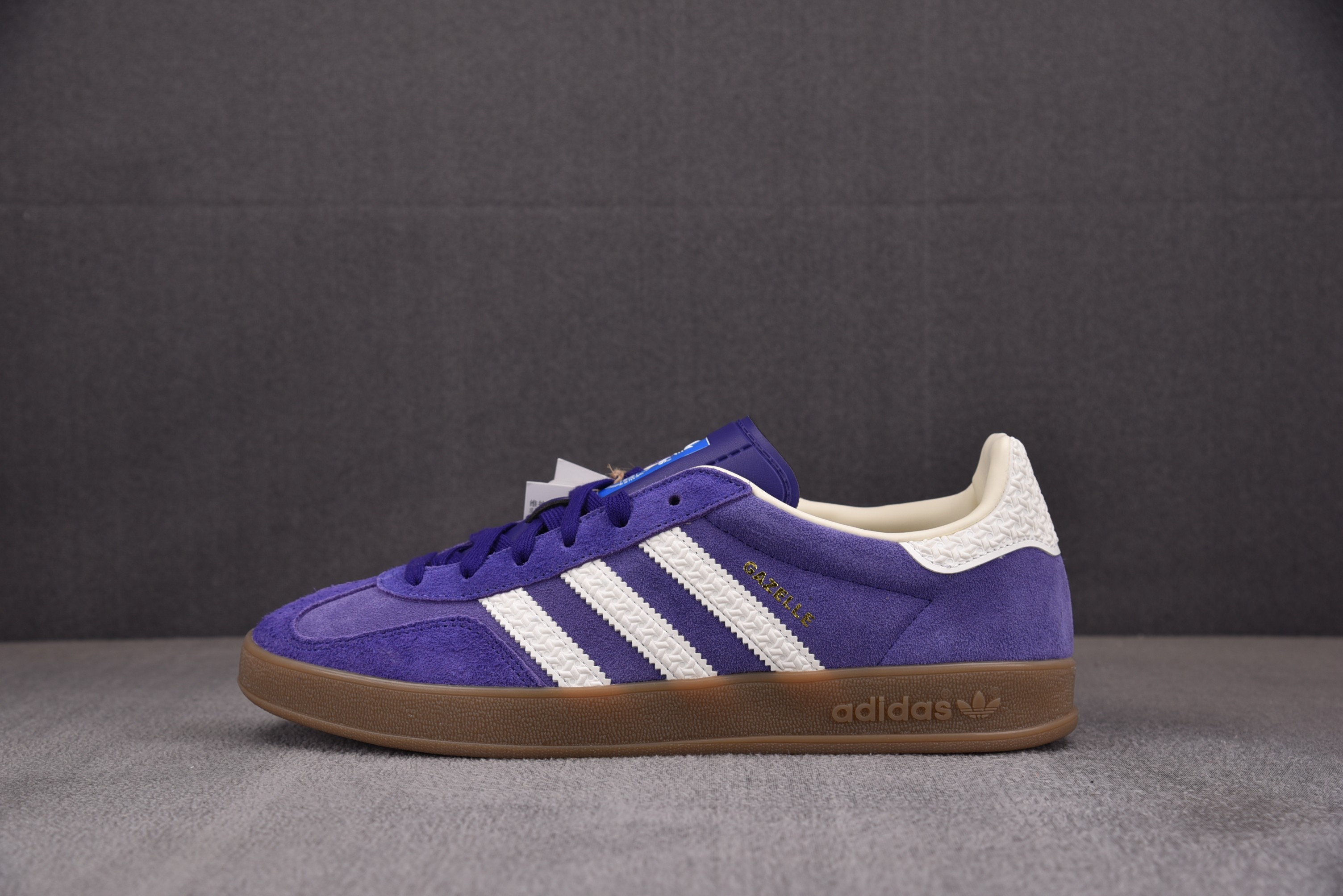 【M】AD Gazelle Indoor Purple Core White 雾霾紫 IF1806