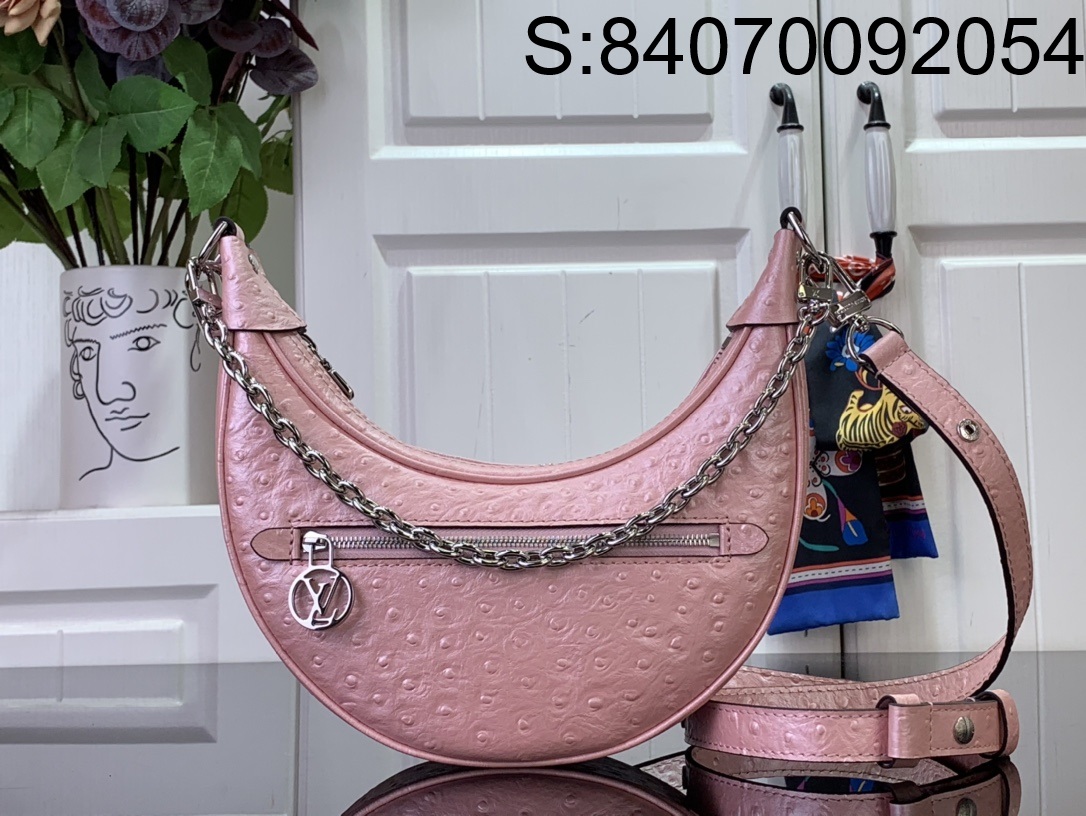 [88factory] 루이비통 루프 호보백 핑크 N85900 23*13*6cm LOUIS VUITTON