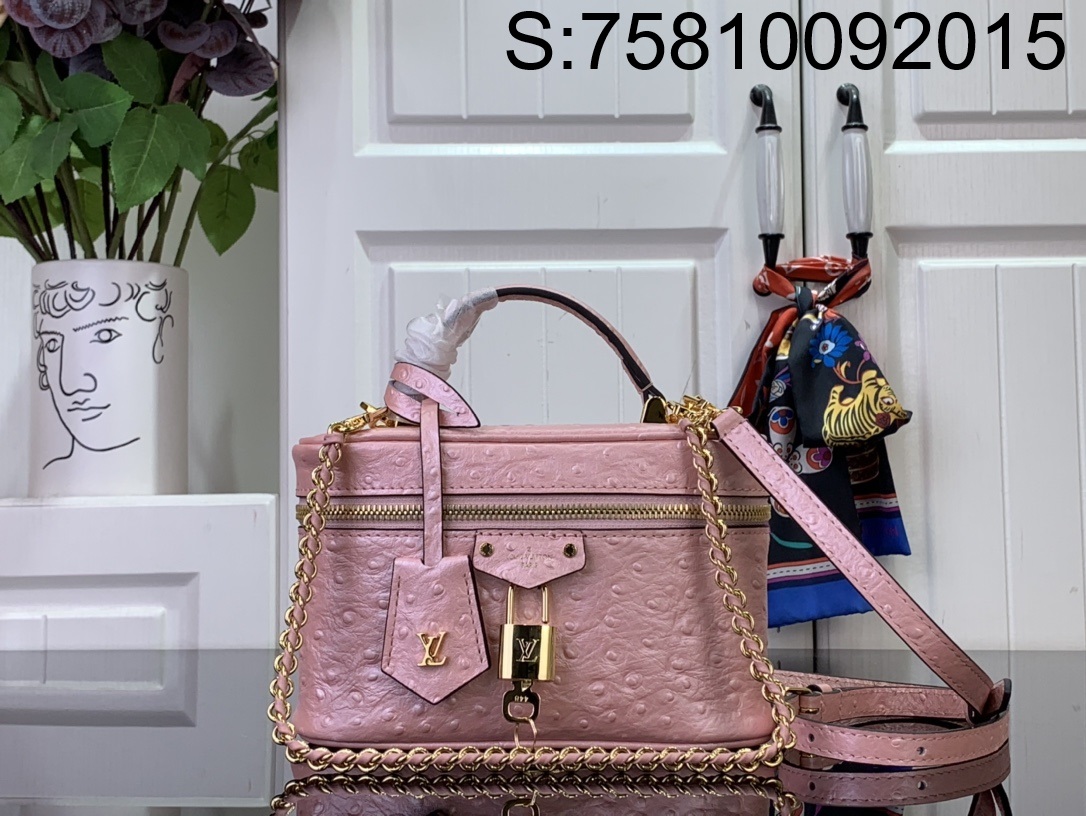 [88factory] 루이비통 베니티 체인 파우치 핑크 N85820 19*11.5*6.5cm LOUIS VUITTON