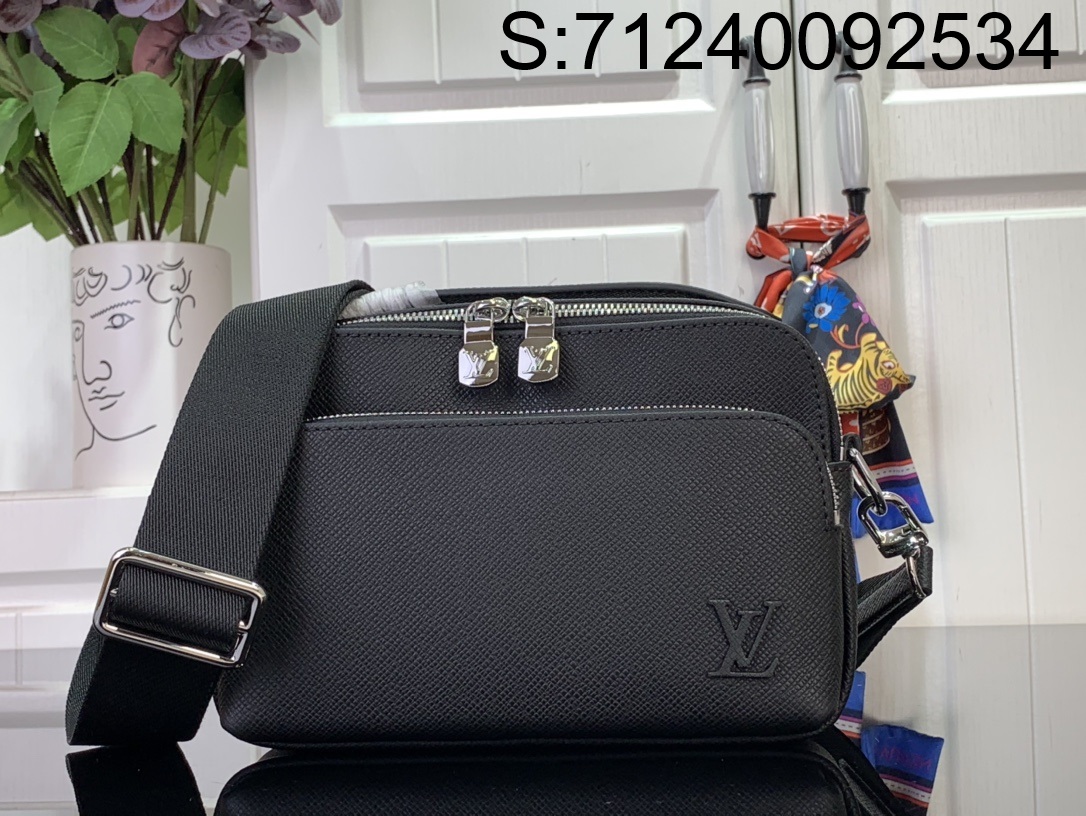 [88factory] 루이비통 에비뉴 메신저 M11657 22.5*15.5*7.5cm 블랙  LOUIS VUITTON