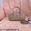 [JHL] 미우미우 레더 아르카디 토트백 5BB148 27*12*9cm 라이트 브라운 miumiu