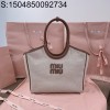 [JHL] 미우미우 캔버스 토트백 5BG281 28*26*12.5cm miumiu