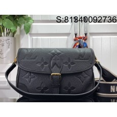 [88factory] 루이비통 다이앤 모노그램 앙프렝뜨 크로스백 블랙 M46386 23*16*8.5cm LOUIS VUITTON