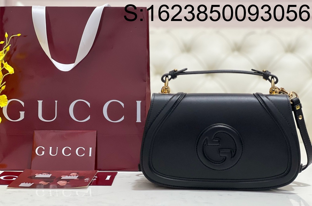 [JHL] 구찌 블론디 탑 핸들백 815714 27*17*7.5cm 블랙 Gucci