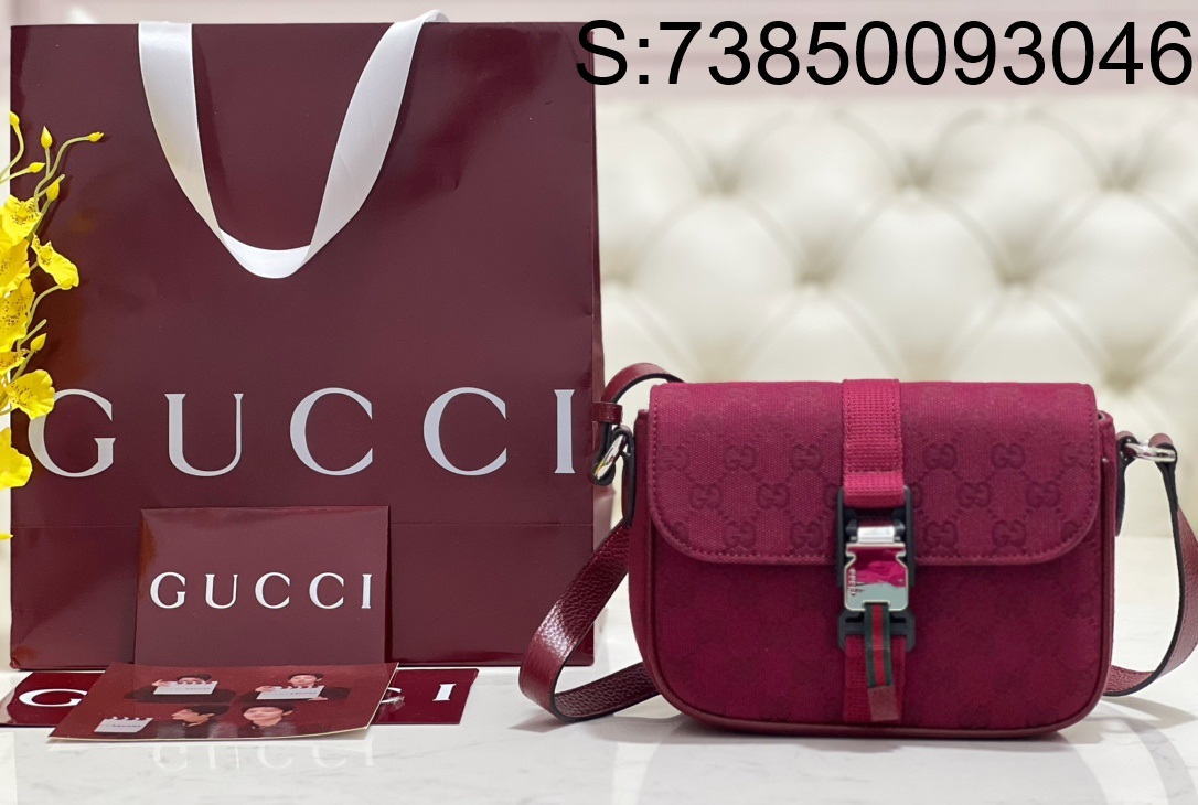 [JHL] 구찌 GG 크로스백 802100 20*14*6.5cm 레드 Gucci