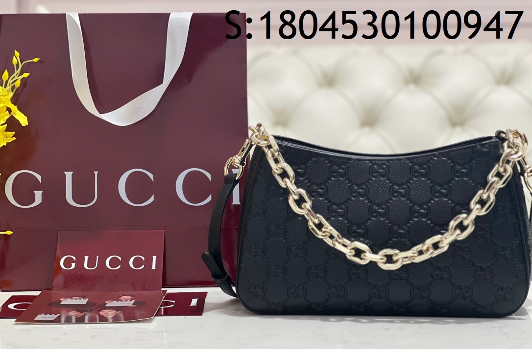 [JHL] 구찌 GG 엠블럼 숄더백 815263 29*17*10cm 블랙 Gucci