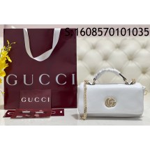 [JHL] 구찌 밀라노 숄더백 806017 21*12.5*4.5cm 화이트 Gucci