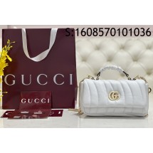 [JHL] 구찌 GG 밀라노 숄더백 806017 21*12.5*4.5cm 화이트 Gucci