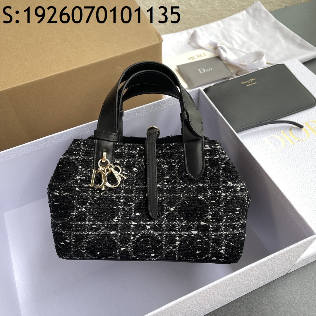 [JHL] 디올 뚜주흐 토트백 스몰 M2822 23*14*12cm 블랙 Dior