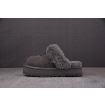 UGG Disquette Slipper 木炭灰 어그