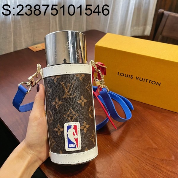 AGG 루이비통 NBA 보온병 텀블러 500ml 화이트  LOUIS VUITTON