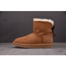 UGG Mini Bailey Bow II Chestnut 栗色 1016501 어그