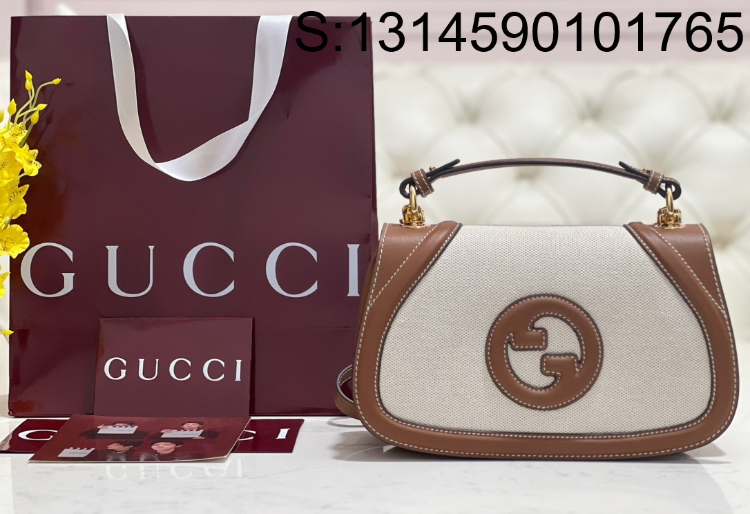 [JHL] 구찌 블론디 베이직 핸드백 캔버스 815714 27*17*7.5cm Gucci