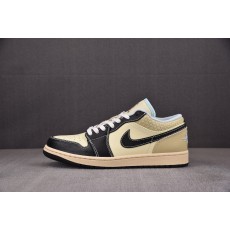 【CJ】Air Jordan 1 Low SE Coconut Milk Black Muslin 椰奶黑 HQ3437-101