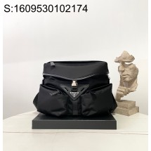 black frame 공장 프라다 리나일론 삼각로고 크로스백 2VD062 29*23*15cm Prada