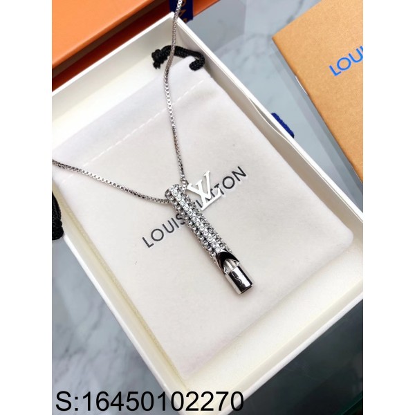 AGG 루이비통 Pendant Chain  Whistle 목걸이 LOUIS VUITTON