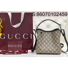 [JHL] 구찌 엠블럼 호보백 숄더백 815118 20.5*18*11.5cm 블랙 Gucci