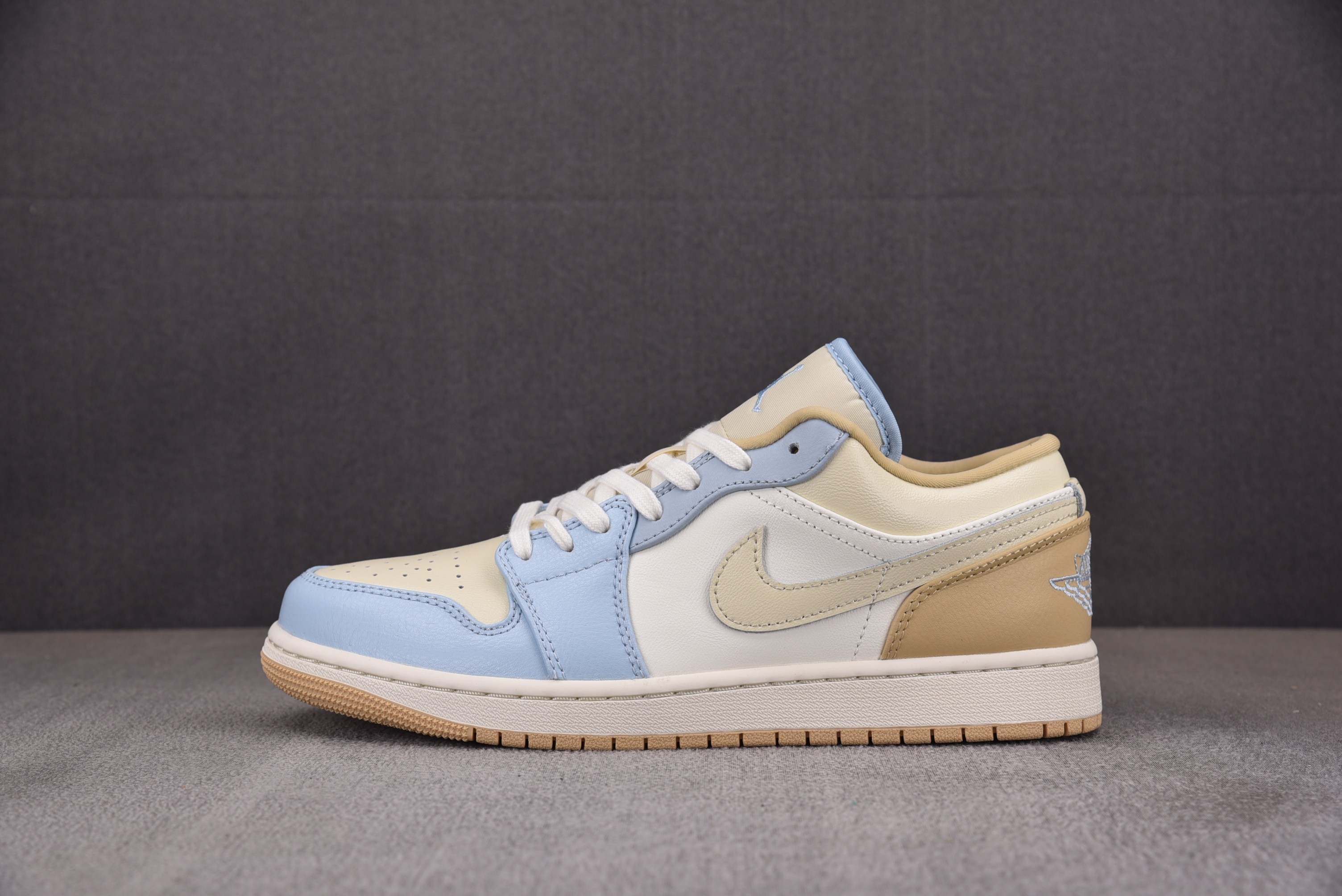 【CJ】Air Jordan 1 Low SE 白棕蓝 HQ4186-111