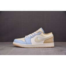 【CJ】Air Jordan 1 Low SE 白棕蓝 HQ4186-111