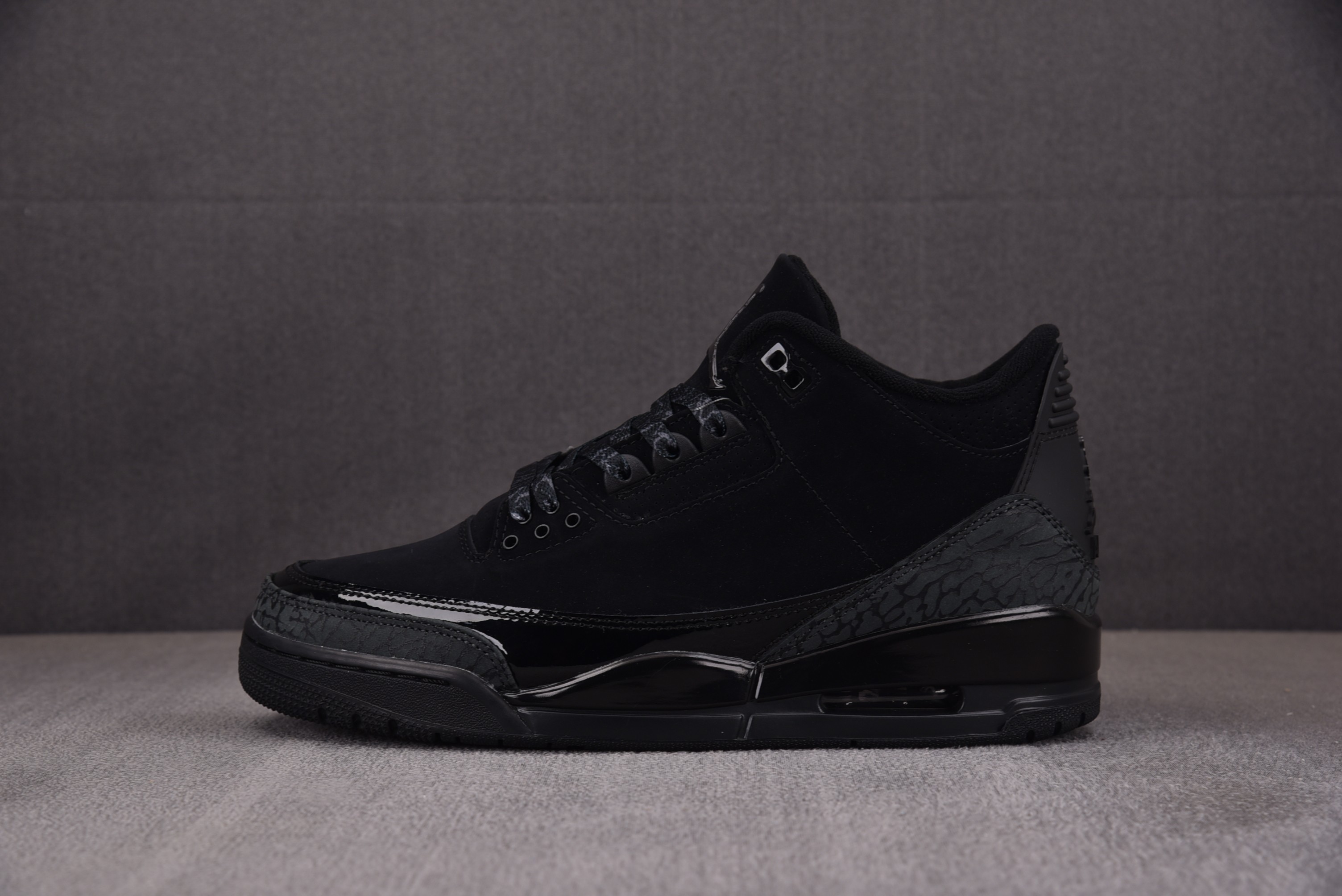 【纯原】Air Jordan 3 Retro Black Cat 黑猫 CT8532-001