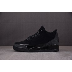 【纯原】Air Jordan 3 Retro Black Cat 黑猫 CT8532-001