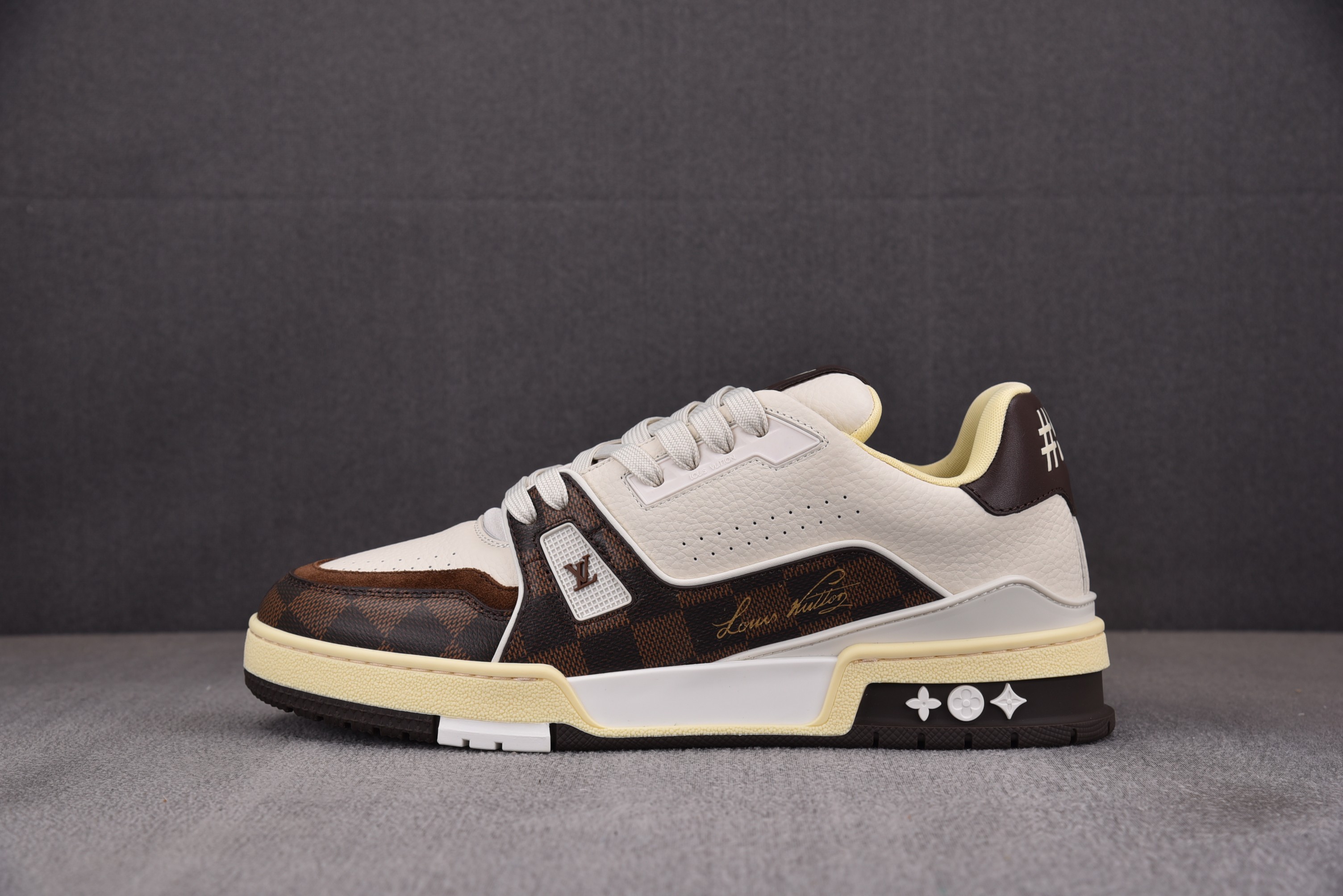 【BQ】LOUIS VUITTON Trainer 棋盘格棕 루이비통