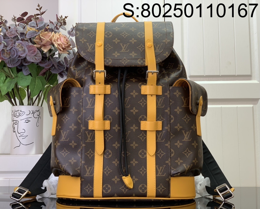 [88factory] 루이비통 크리스토퍼 백팩 M13202 44*12.5*38cm 옐로우 LOUIS VUITTON