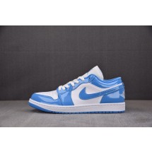 【CJ】Air Jordan 1 Low SE White Legend Blue 漆皮 传奇白蓝 FZ2138-114