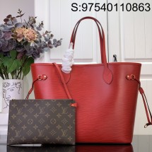 [88factory] 루이비통 네버풀 토트백 M12755 32*29*19cm 레드 LOUIS VUITTON