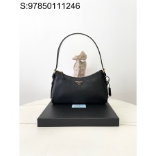 black frame 공장 프라다 에메 숄더백 스몰 1BC229 31*18*10cm 블랙 Prada