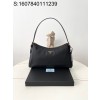 black frame 공장 프라다 에메 숄더백 1BC228 39*23*12cm 블랙 라지 Prada