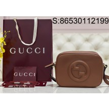 [JHL] 구찌 블론디 GG 레더 숄더백 820429 21*15*5cm 브라운 Gucci