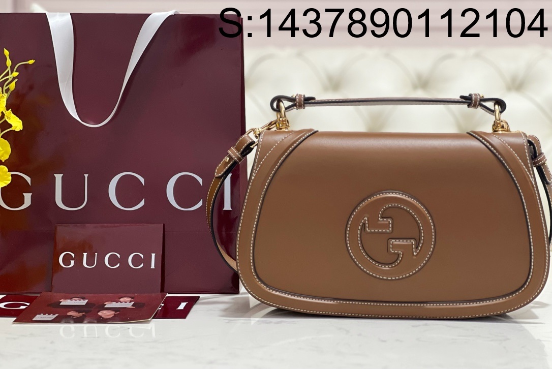 [JHL] 구찌 블론디 탑 핸들백 815716 32*17*10cm 브라운 Gucci