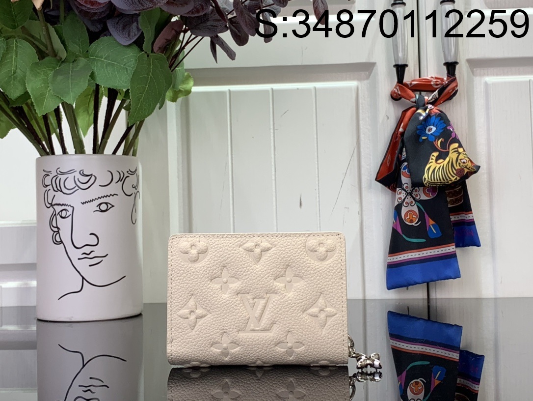 [88factory] 루이비통 클레아 월릿 M12188 11*8.5*3.5cm 크림 LOUIS VUITTON