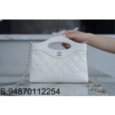 [JD] 샤넬 24S 금장 31백 미니 20.5*17.5*4cm 화이트 CHANEL