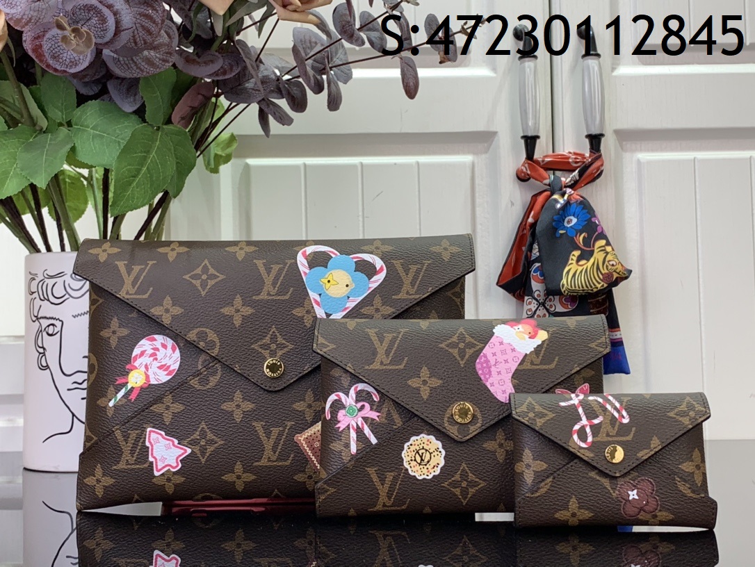 [88factory] 루이비통 키리가미 포쉐트 M12203 11.5*0.5*15.5cm 레드 LOUIS VUITTON