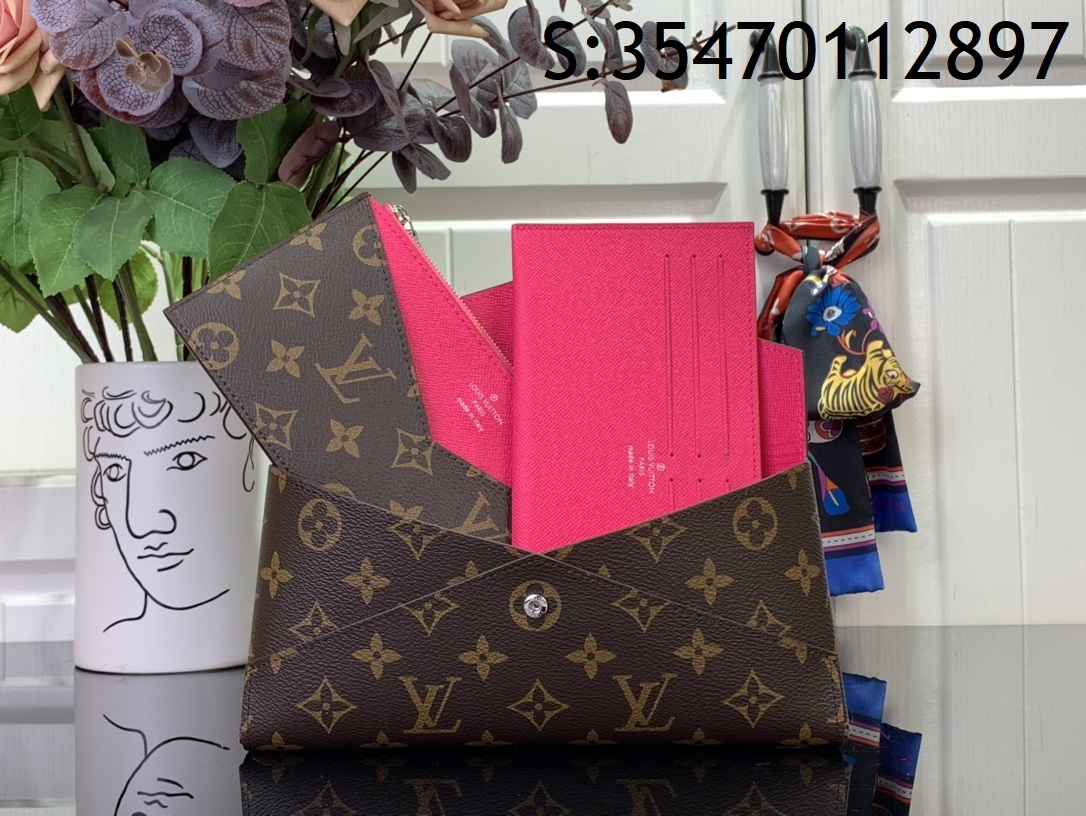 [88factory] 루이비통 키리가미 오거나이저 클러치백 파우치 M12358 11*2*23cm 레드 LOUIS VUITTON